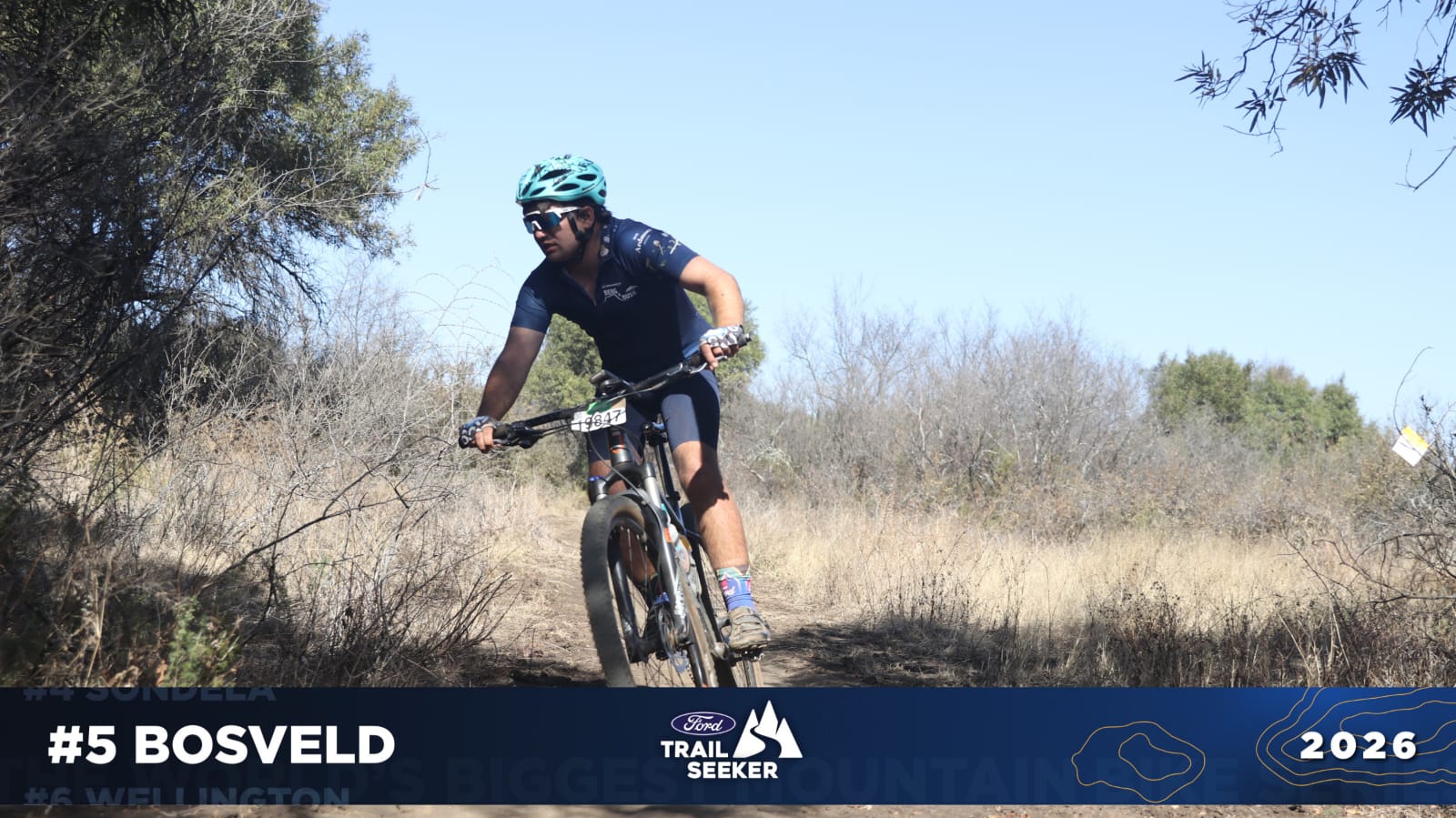 Rider on the trail